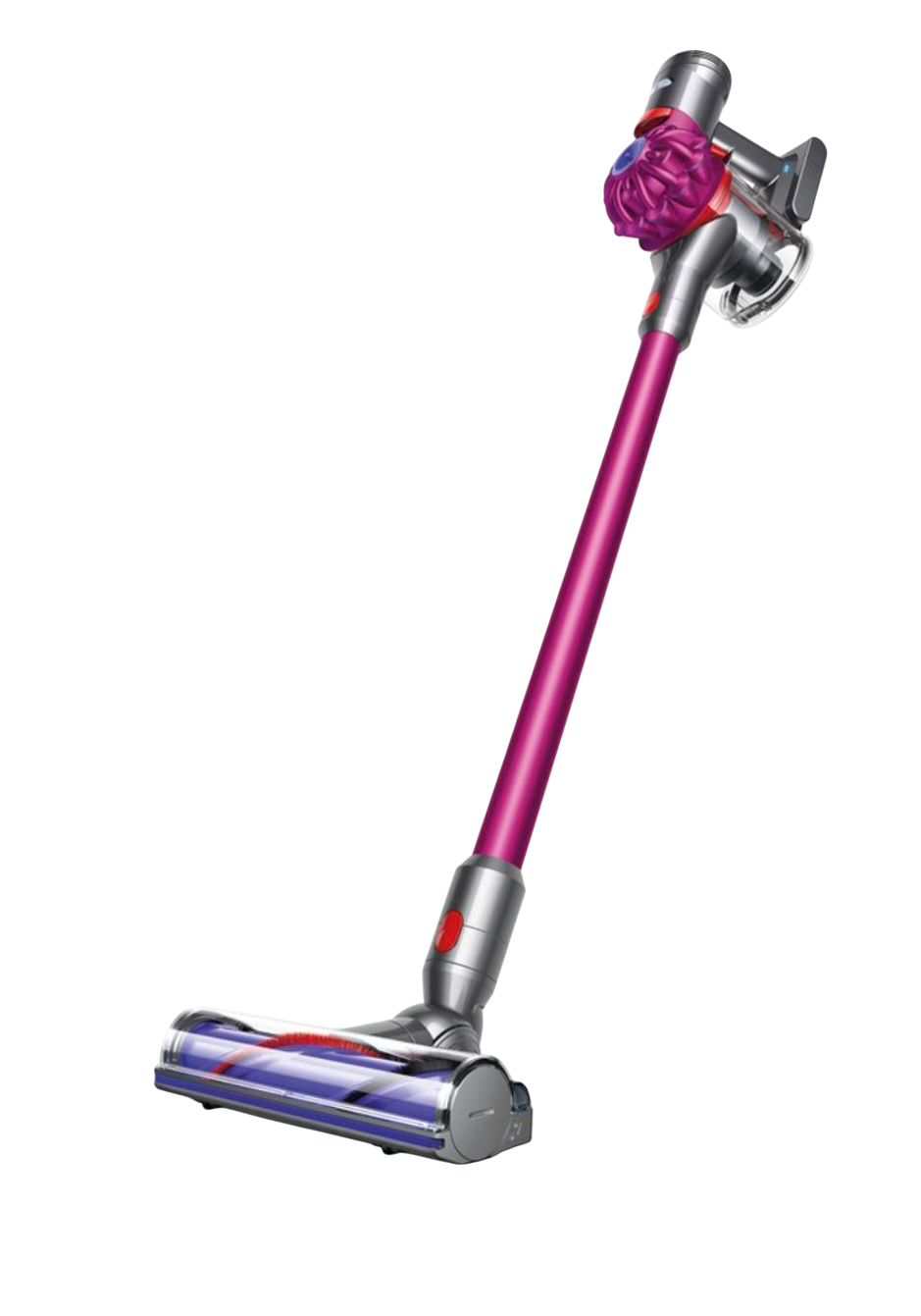 Refurbished Dyson V7 SV11 cordless vacuum cleaner in pink