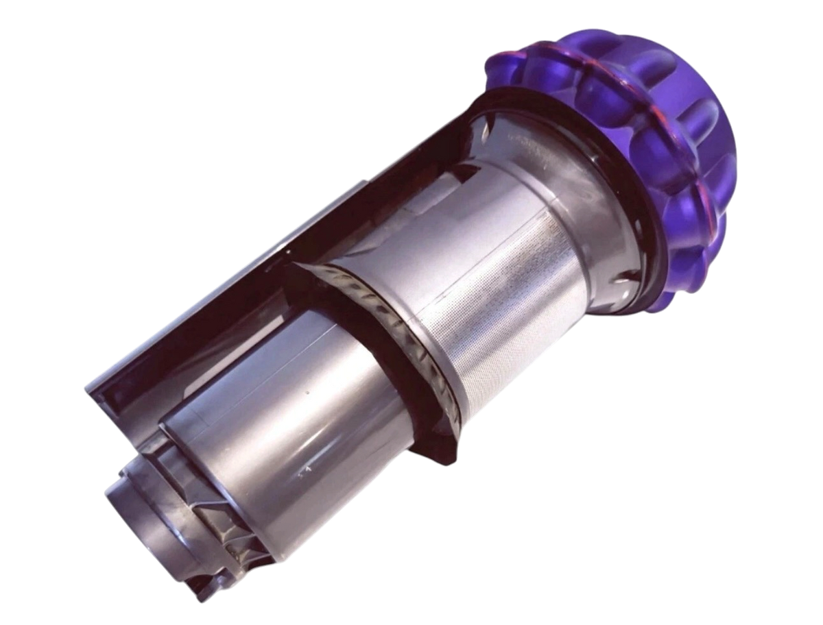 Genuine Dyson V10 Animal purple cyclone assembly with bin runner, refurbished