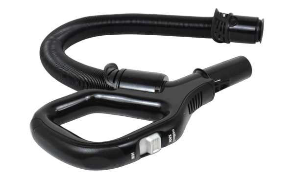 Shark NV602UK NV602UKT NZ690 upright handle with flexible hose, top view