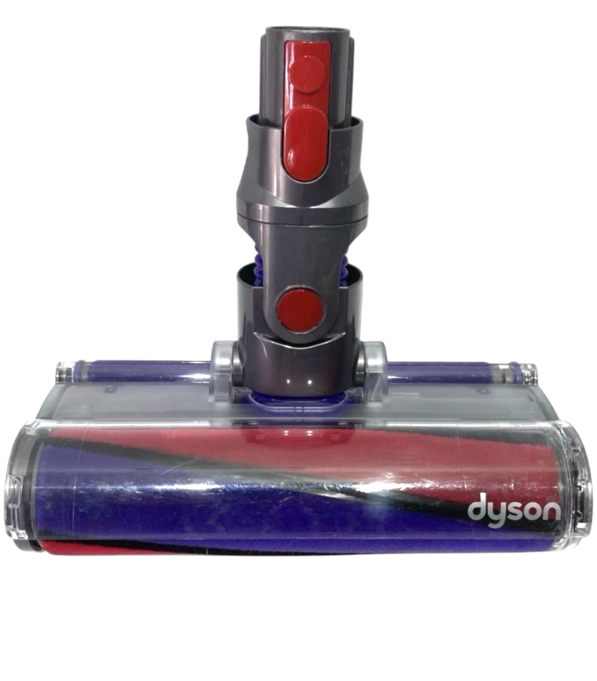Dyson hard floor fluffy brush motorhead 966489-11, front view