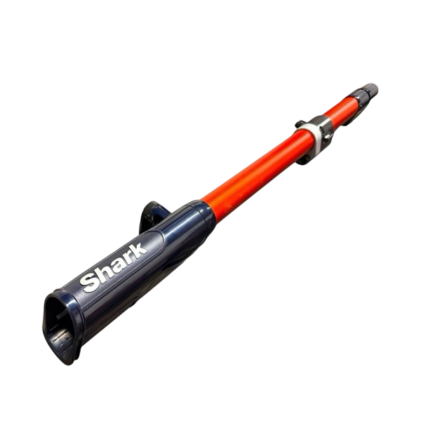 Shark NZ801UKT Lift-Away handle wand pipe in orange and black, angled view