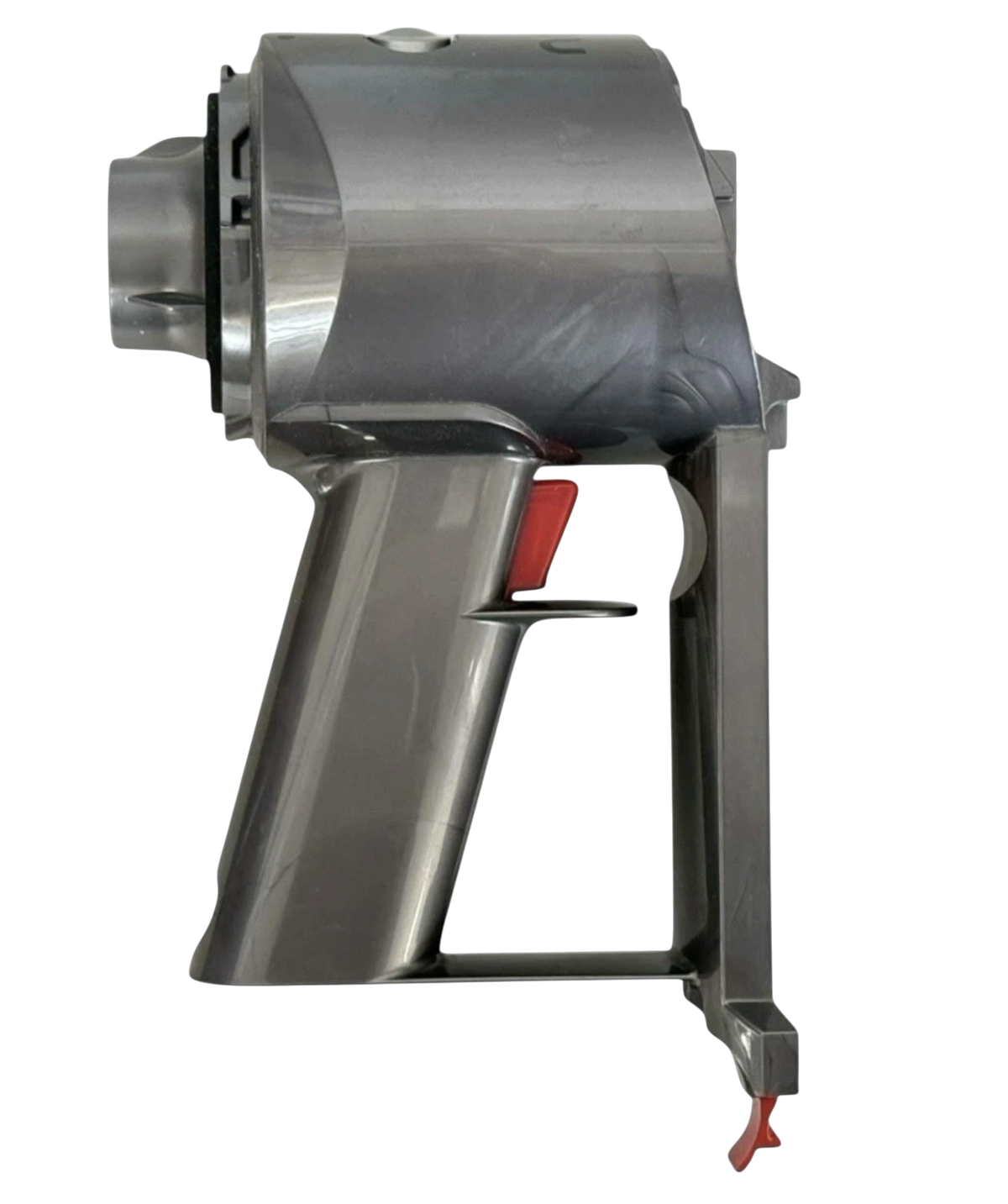 Dyson V8 SV10 SV25 main motor, body and trigger handle, side view