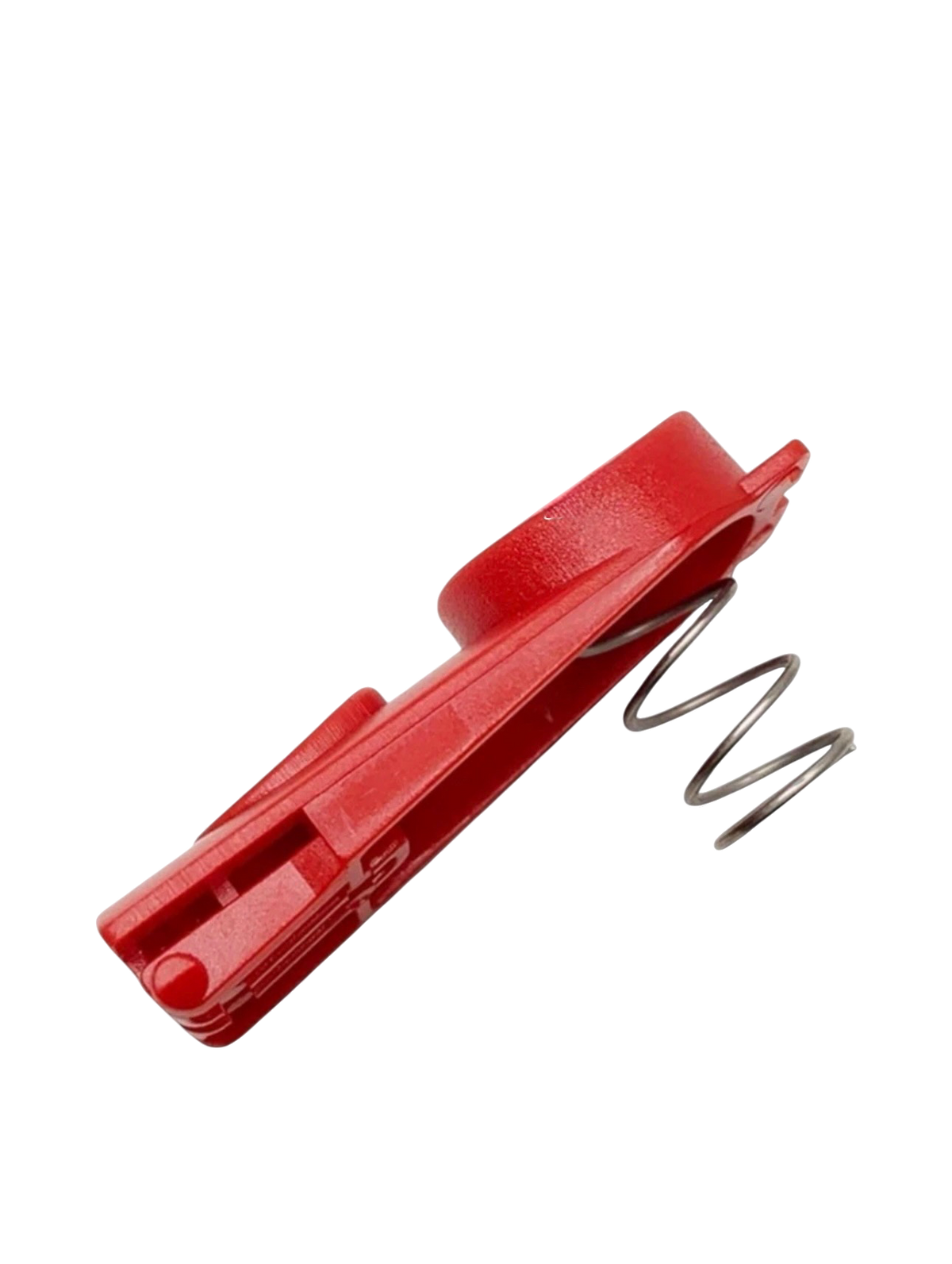 Genuine Dyson red quick release bin latch button and spring, refurbished, photo 2
