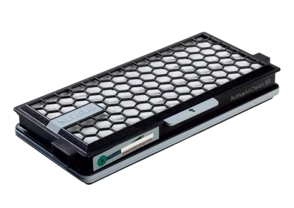 Miele Active Air Clean HEPA carbon filter, angled view