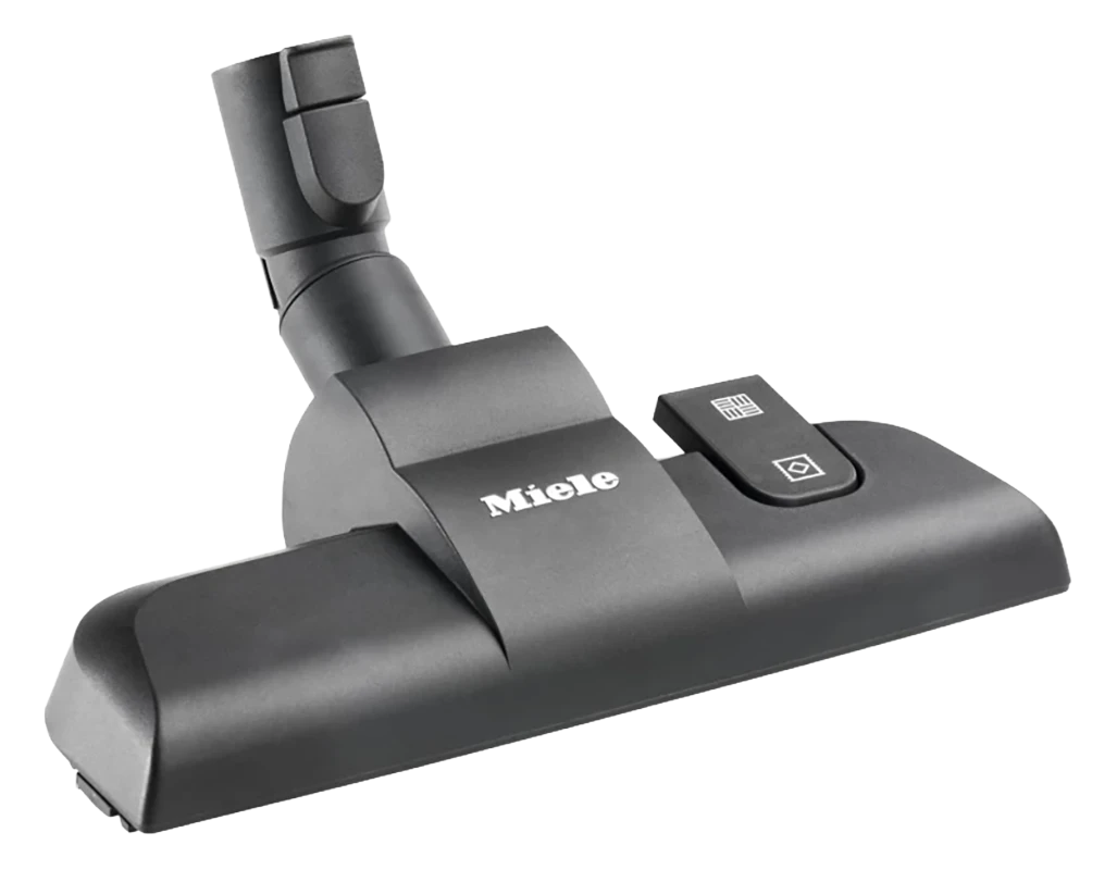 Miele FiberTeQ SBD 355-3 floor brush head, angled view