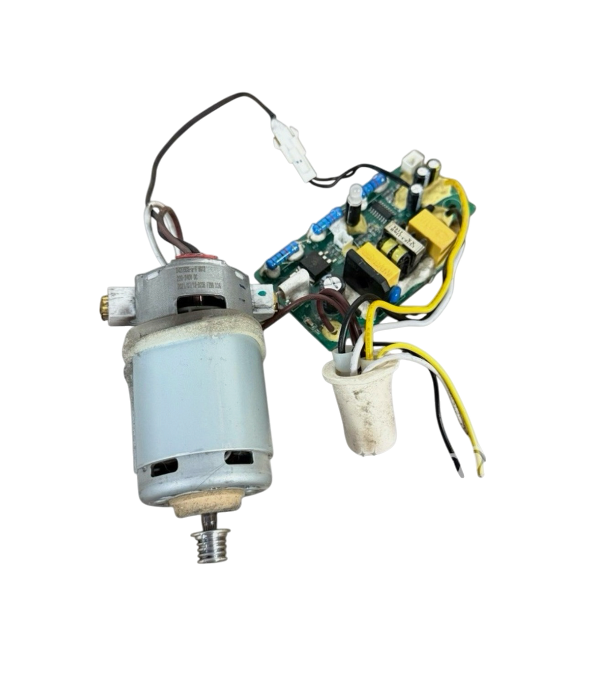 Shark NZ801UKT Lift-Away brush bar motor with circuit board