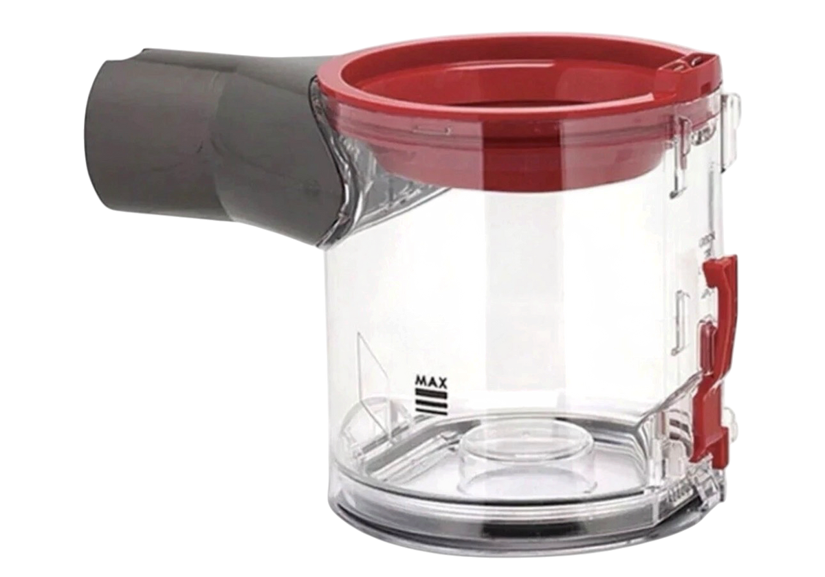 Genuine Dyson V7 and V8 clear dust bin, refurbished