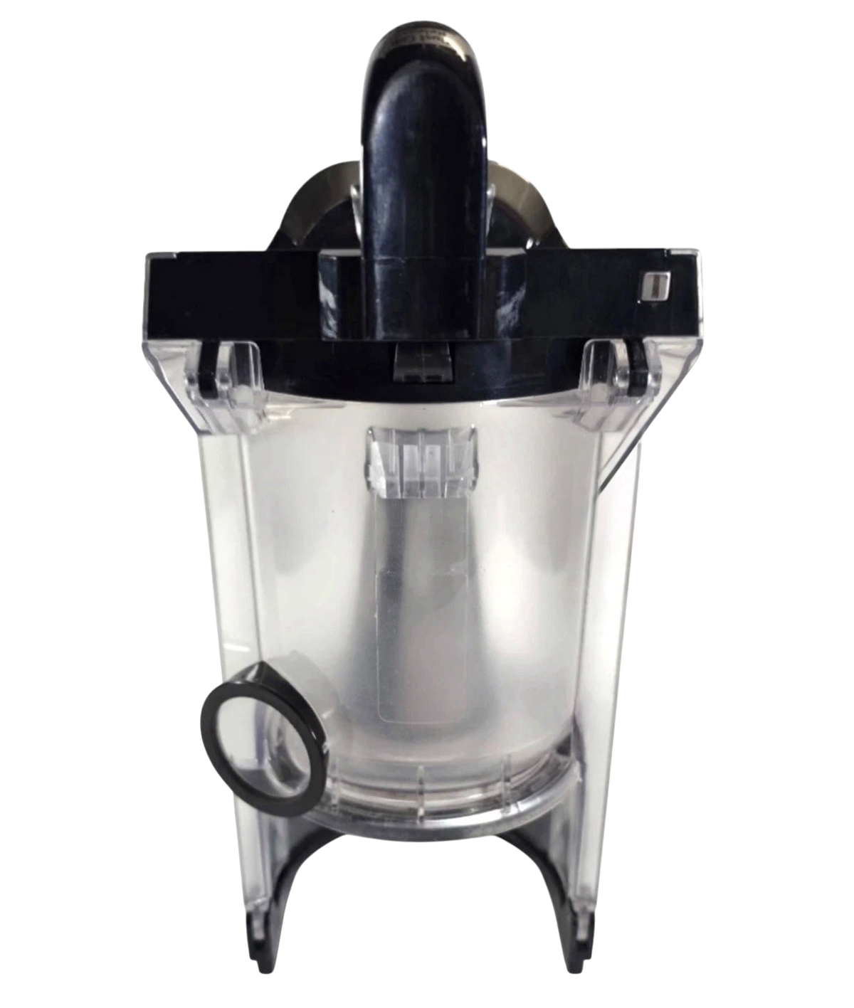 Shark NZ801UKT Lift-Away rubbish bin container with lid, angled view