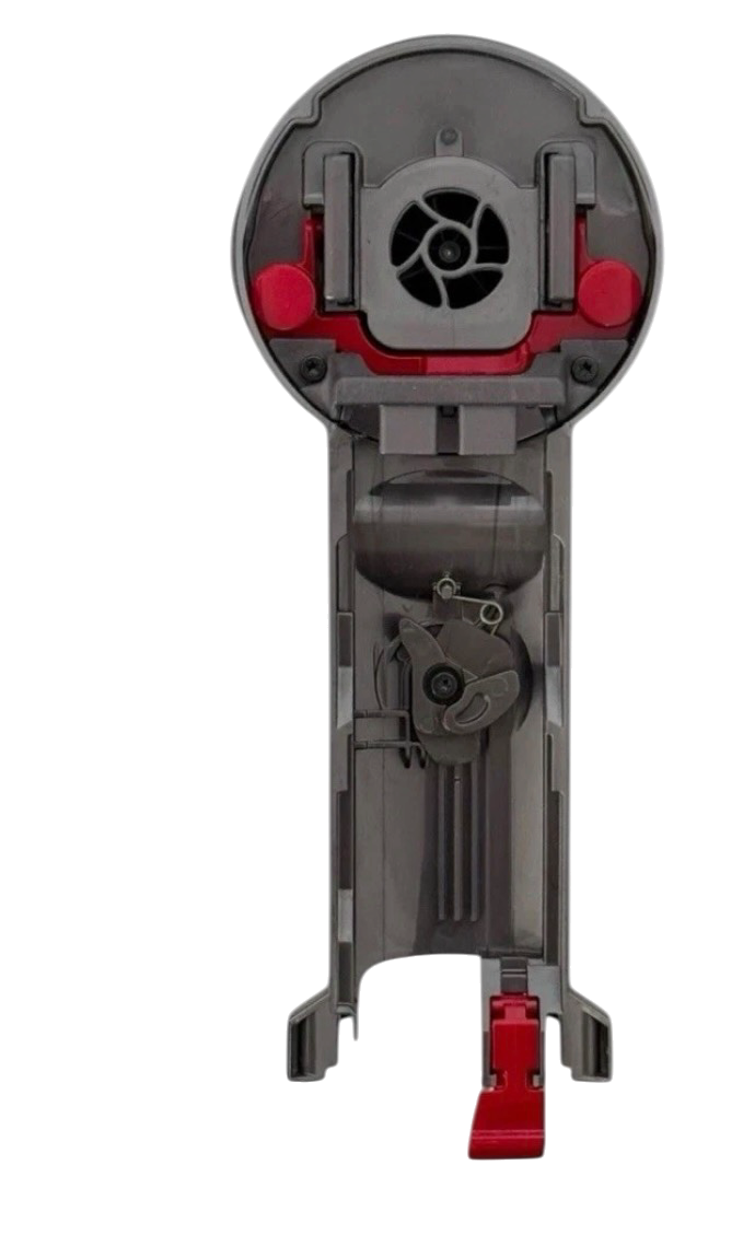 Dyson V8 SV10 SV25 main motor, body and trigger handle, narrow view showing the red trigger tip