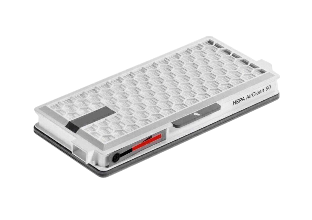 Miele SF-HA 50 HEPA AirClean filter, angled view