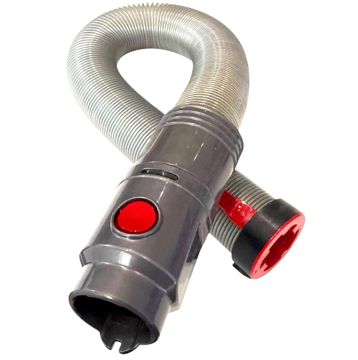 Refurbished Dyson DC40 Animal Multi Floor upright vacuum back hose with red release button, looped